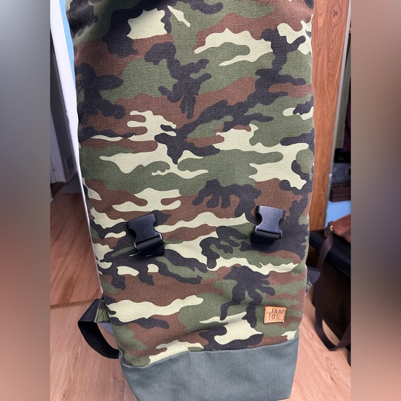 JAM LOS unique Vietnam brand - canvas roll backpack - Picture 2 of 5